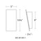 Dweled Slant 11in LED Indoor and Outdoor Wall Light 3000K in Black WS-W149 - alternate 4